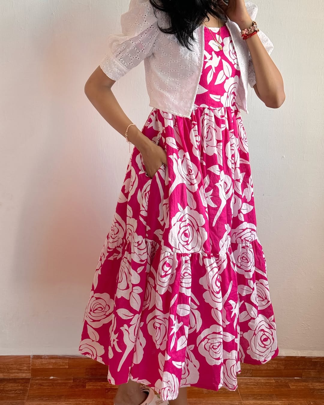 Easy Charm Cotton Day Dress