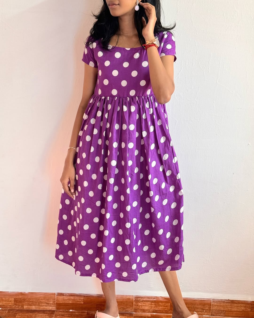 Easy Charm Cotton Day Dress