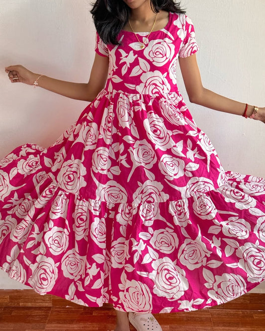 Easy Charm Cotton Day Dress