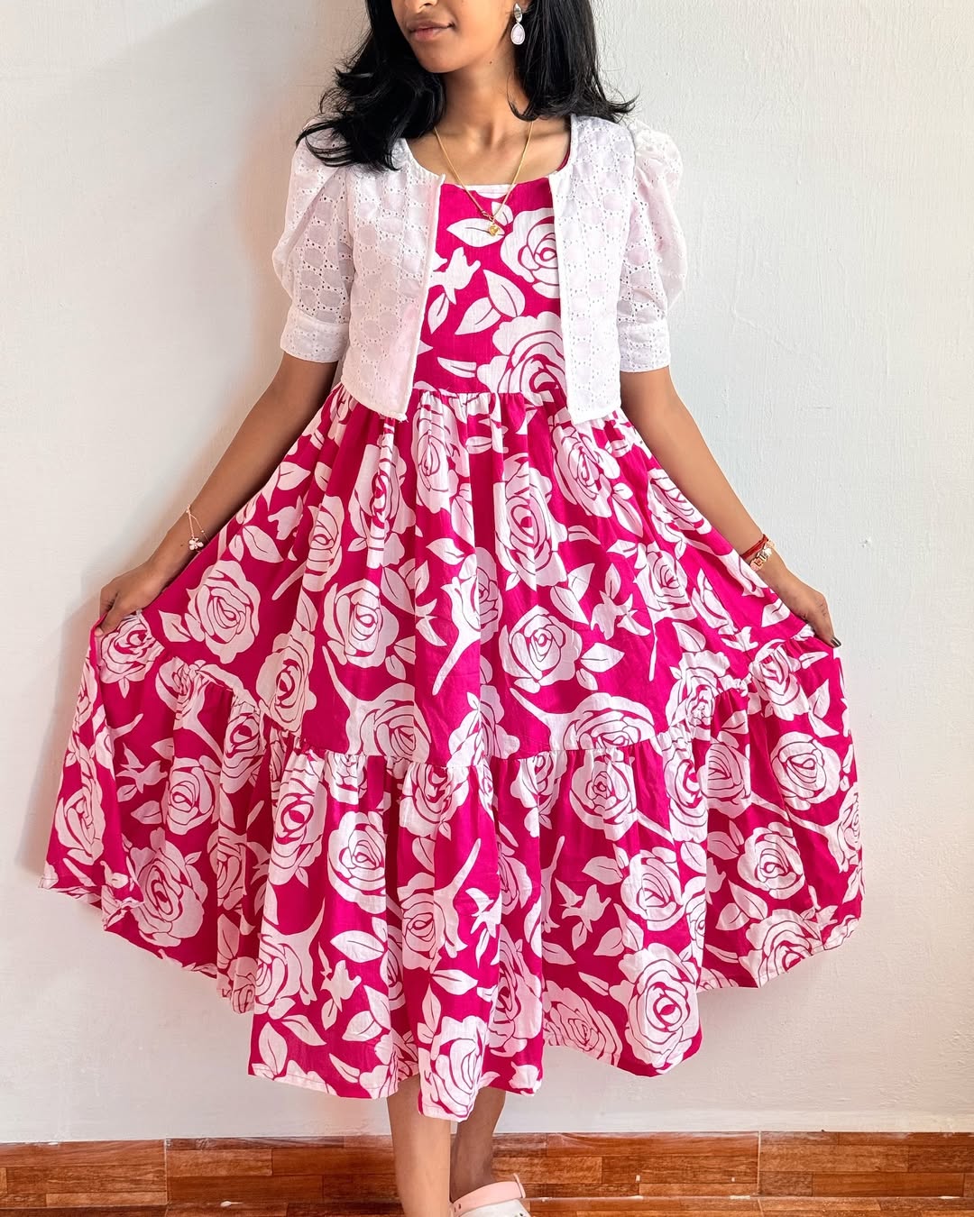 Easy Charm Cotton Day Dress