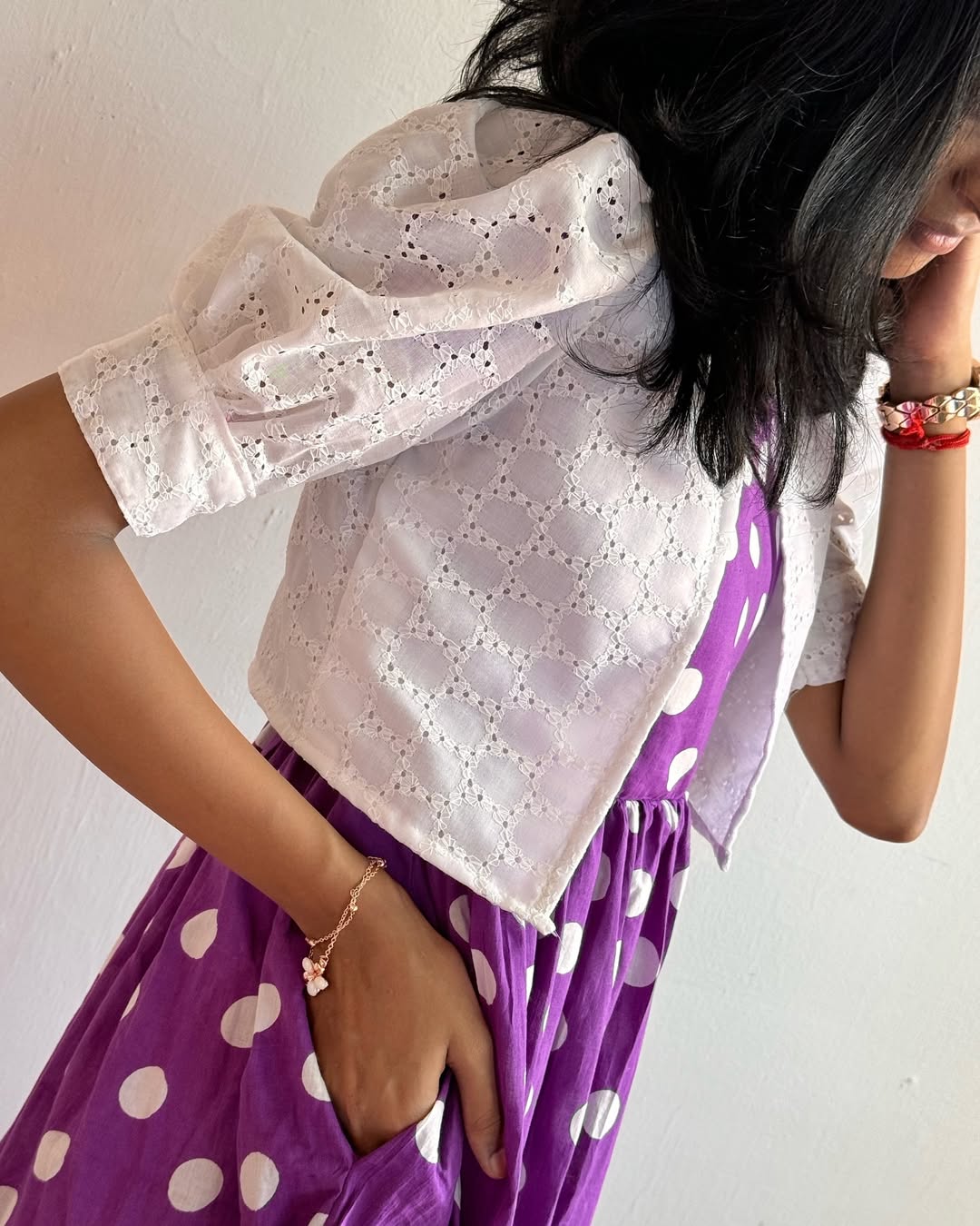 Easy Charm Cotton Day Dress