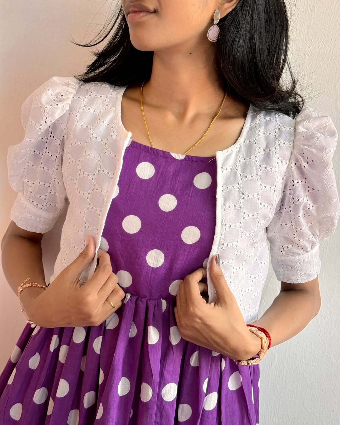 Easy Charm Cotton Day Dress