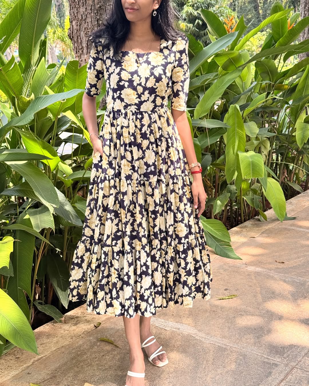 Summer Bloom Floral Maxi Dress