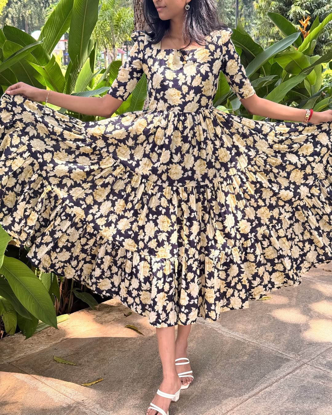 Summer Bloom Floral Maxi Dress
