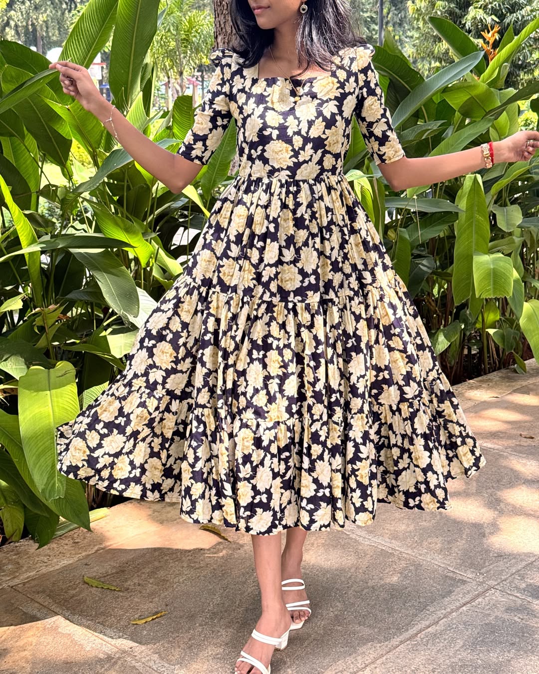 Summer Bloom Floral Maxi Dress