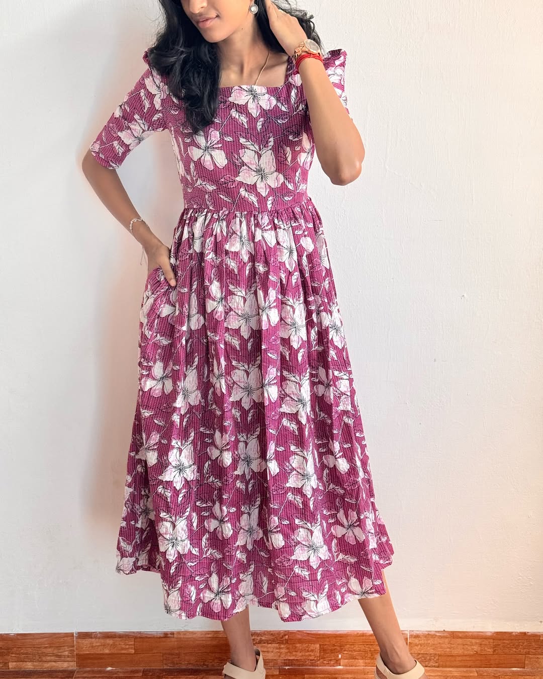 Petal Breeze Sleeveless Sundress