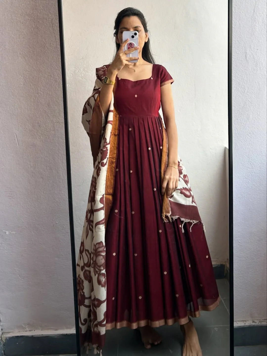 Sapna Flared Kurta Dupatta Suit Set