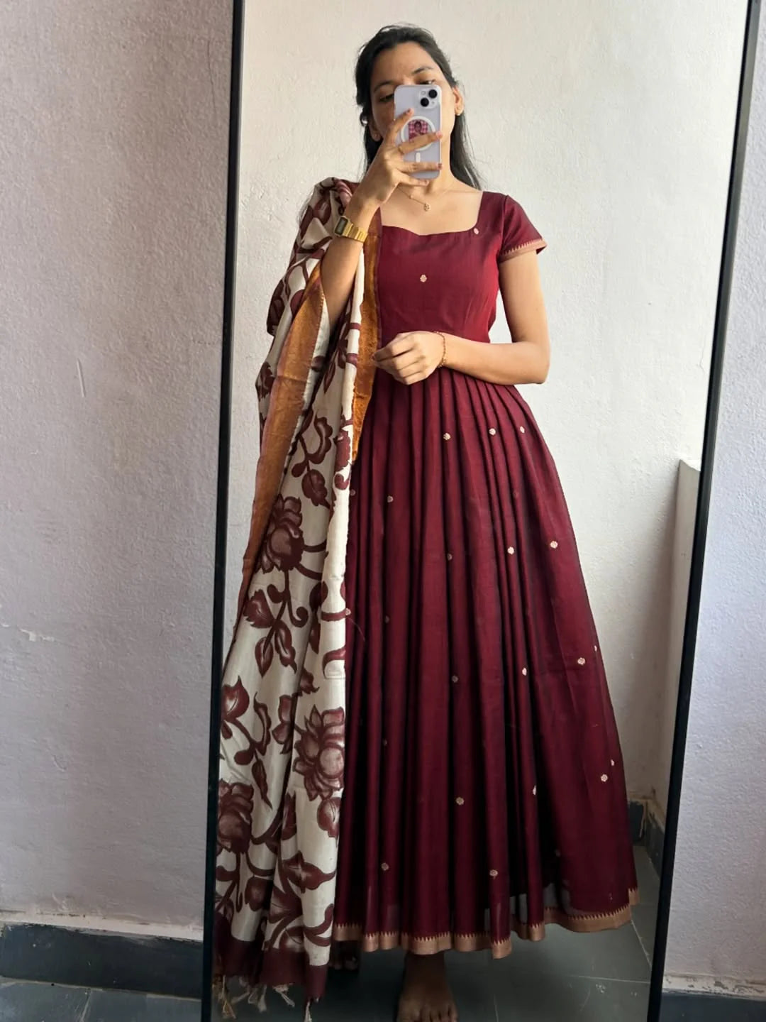Sapna Flared Kurta Dupatta Suit Set