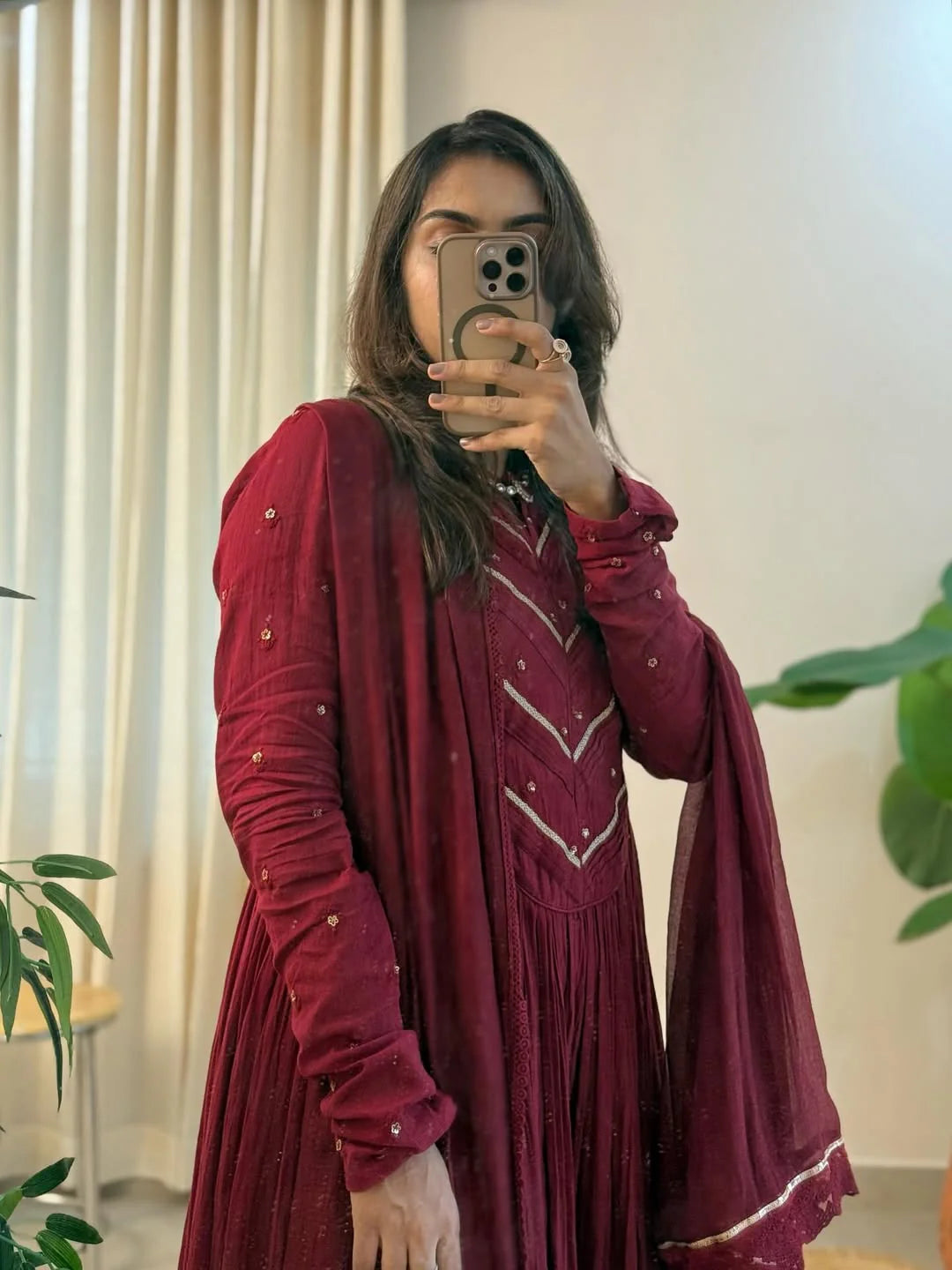 Janki Series Mul Chanderi Suit Set