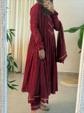 Janki Series Mul Chanderi Suit Set