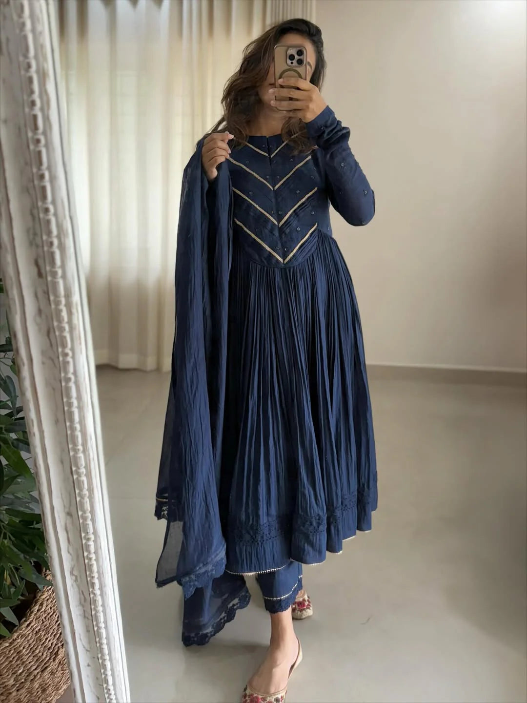 Janki Mul Chanderi Suit Set