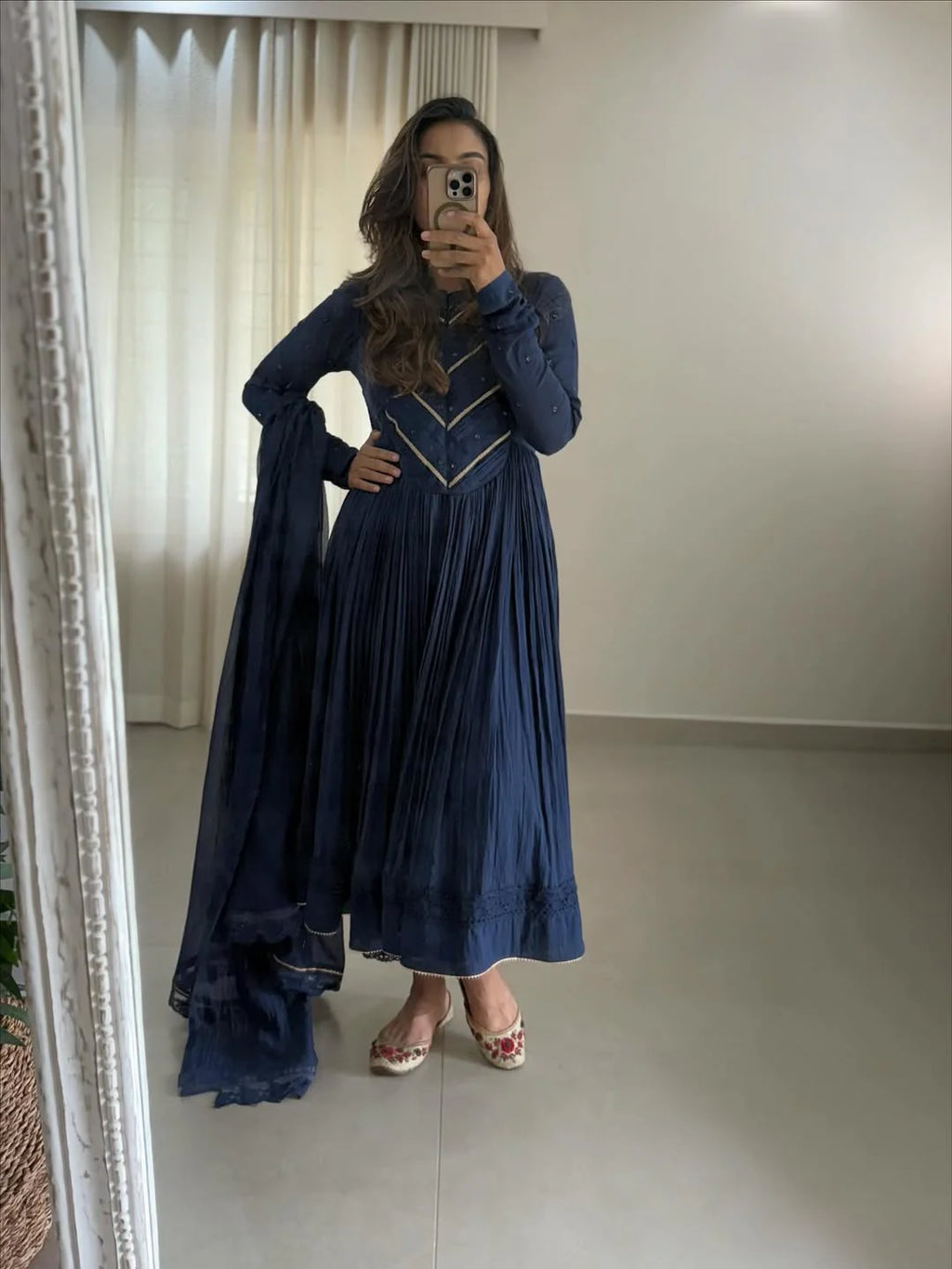 Janki Mul Chanderi Suit Set