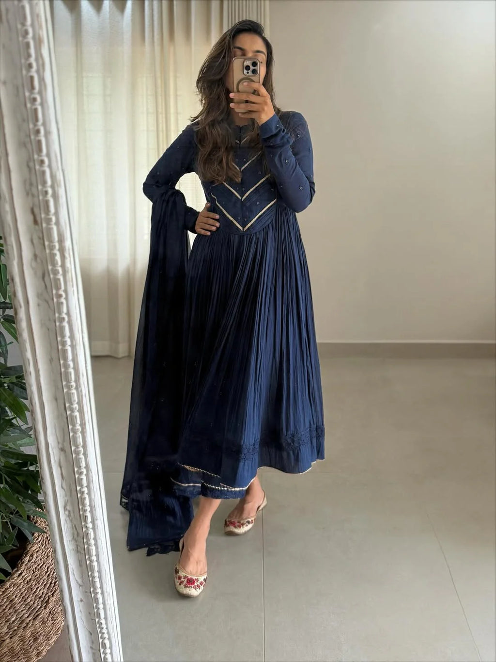 Janki Mul Chanderi Suit Set