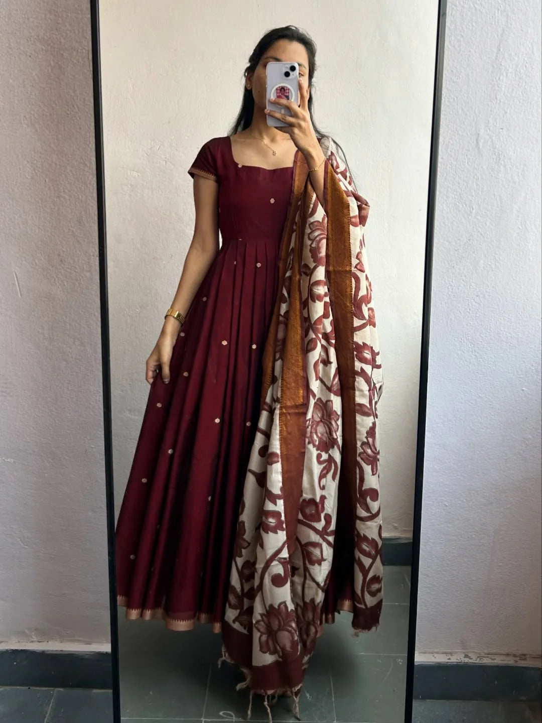 Sapna Flared Kurta Dupatta Suit Set