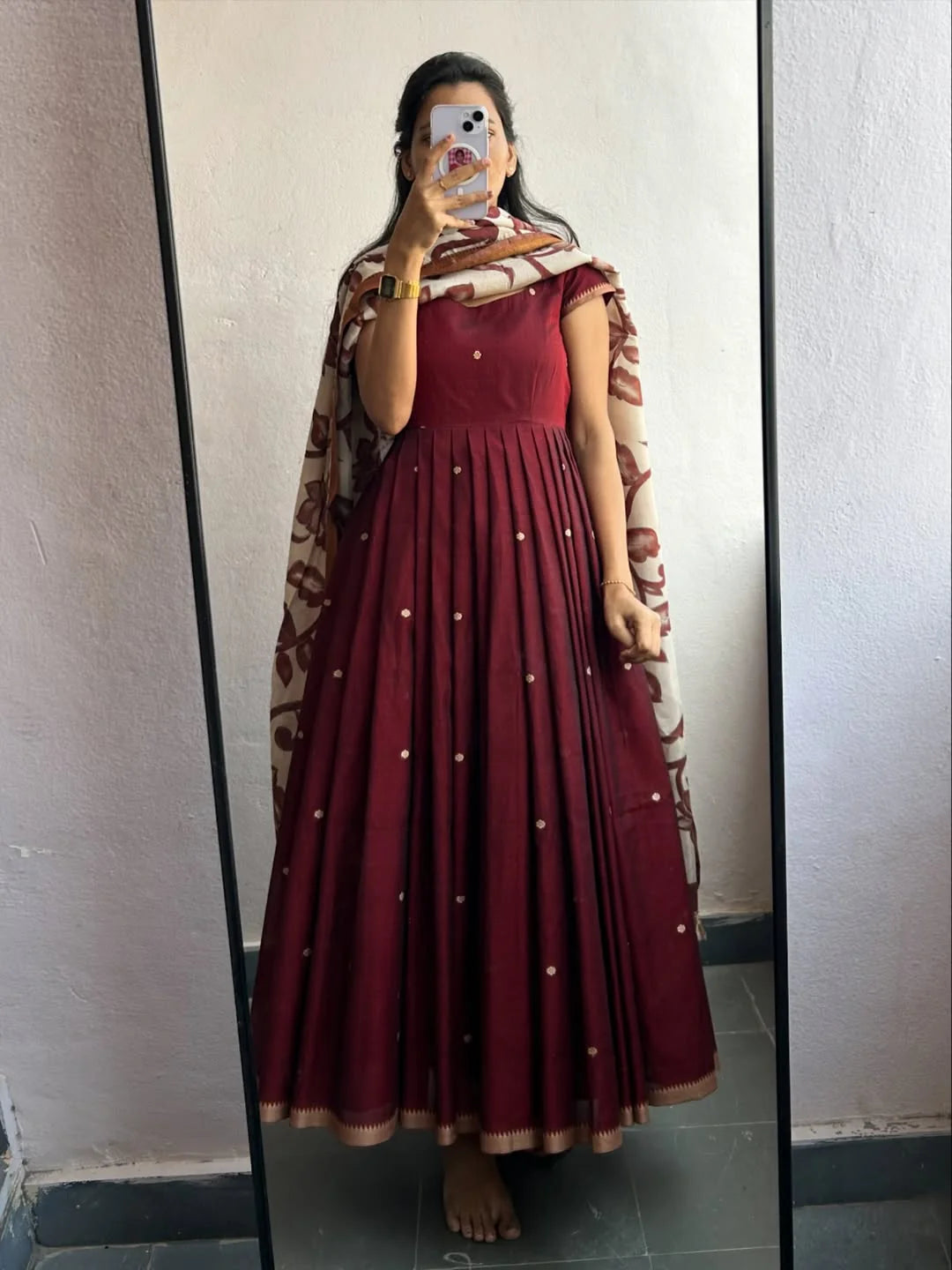 Sapna Flared Kurta Dupatta Suit Set