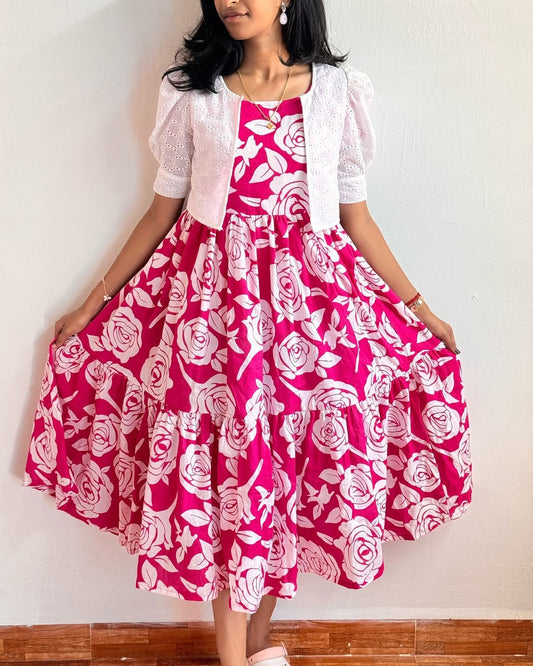 Easy Charm Cotton Day Dress