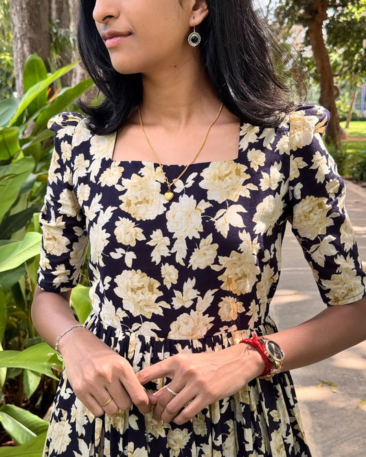 Summer Bloom Floral Maxi Dress