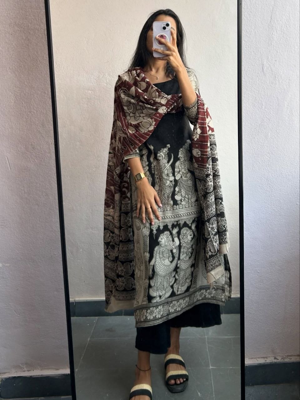 Midnight Charm Kurti