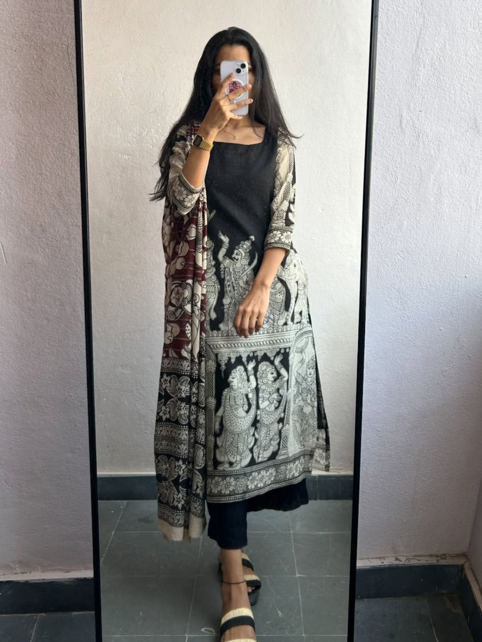 Midnight Charm Kurti