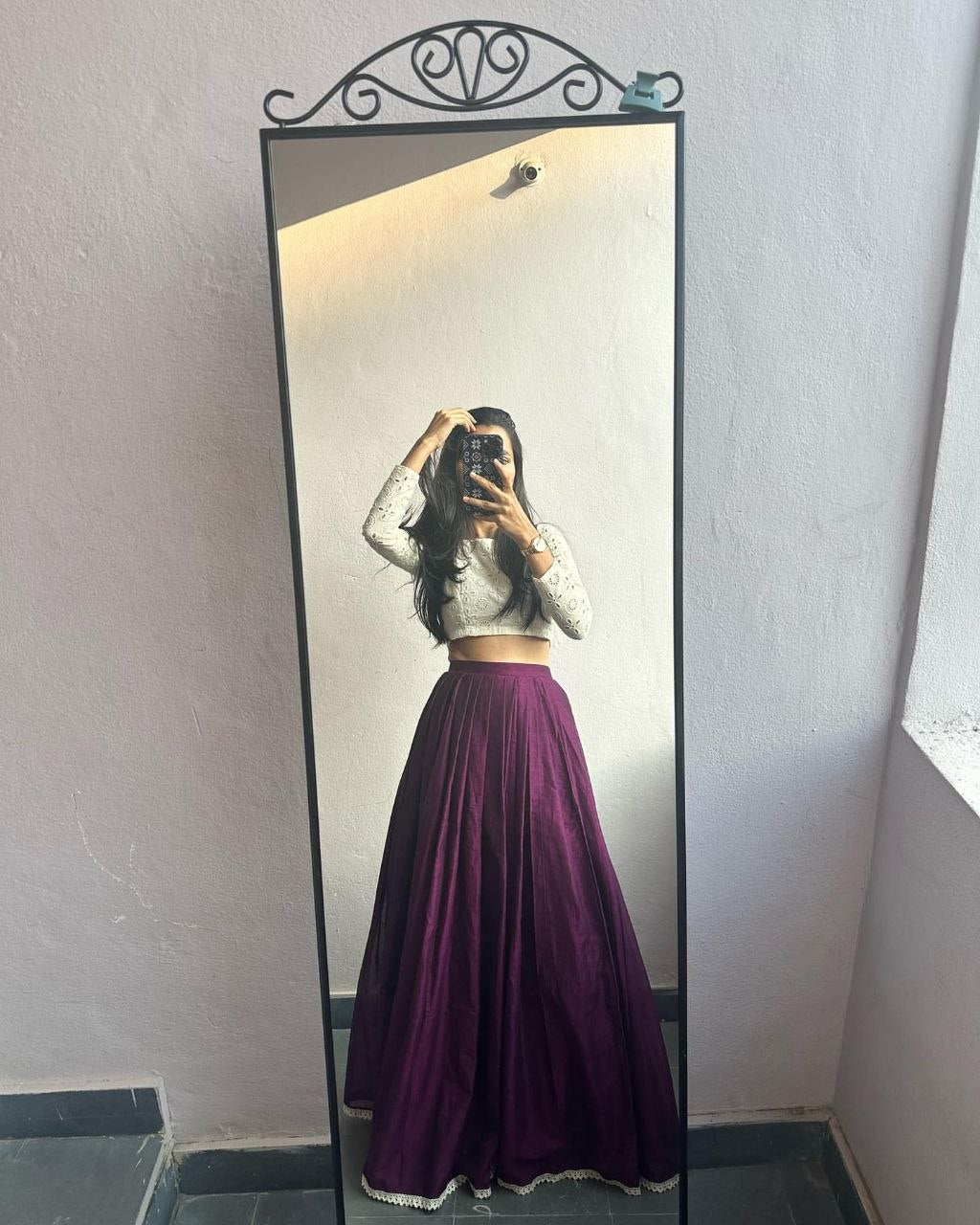 Mirror Work Magic Kurti