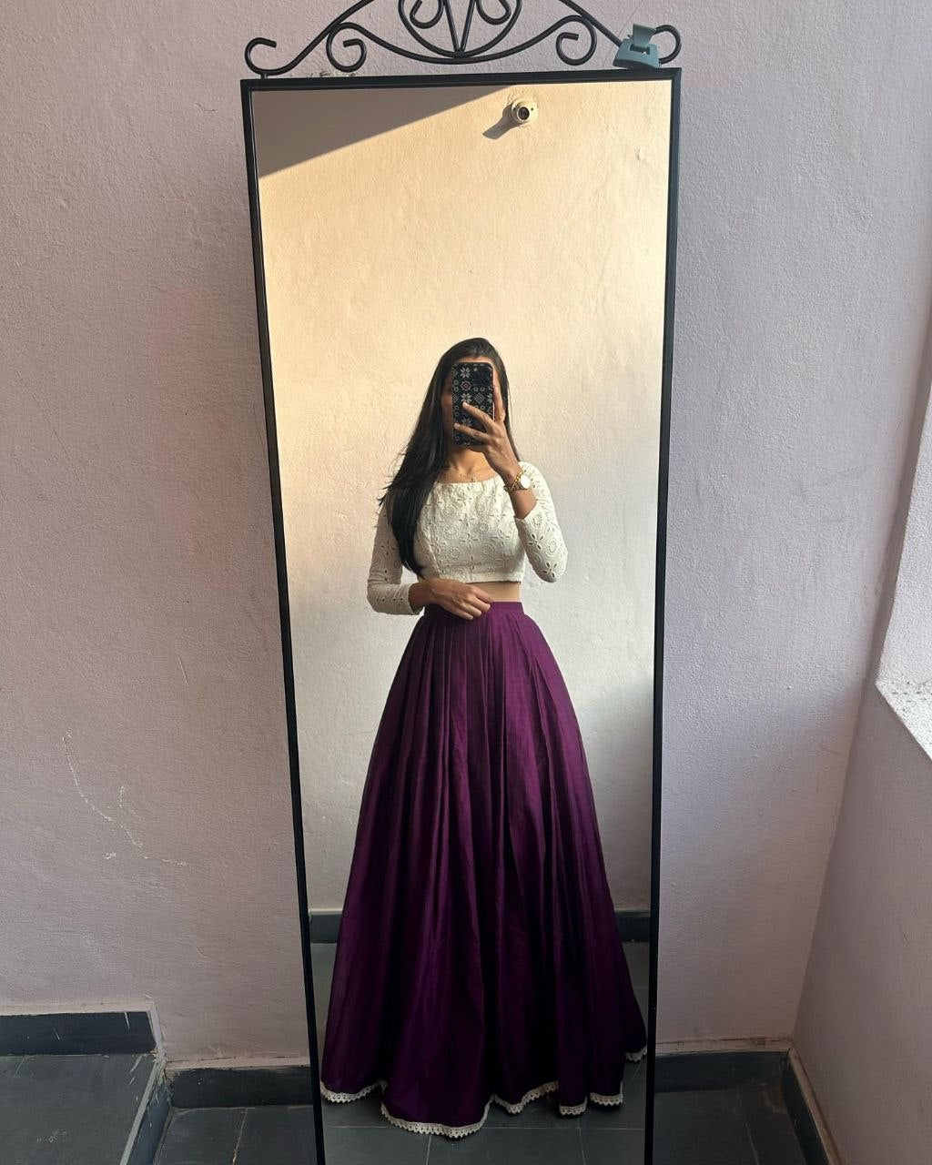 Mirror Work Magic Kurti
