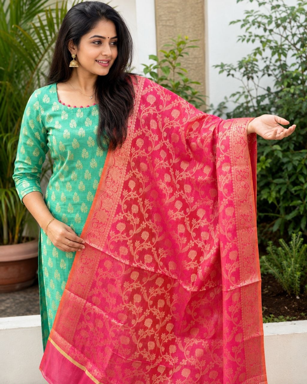 Malavika Floral Kurti