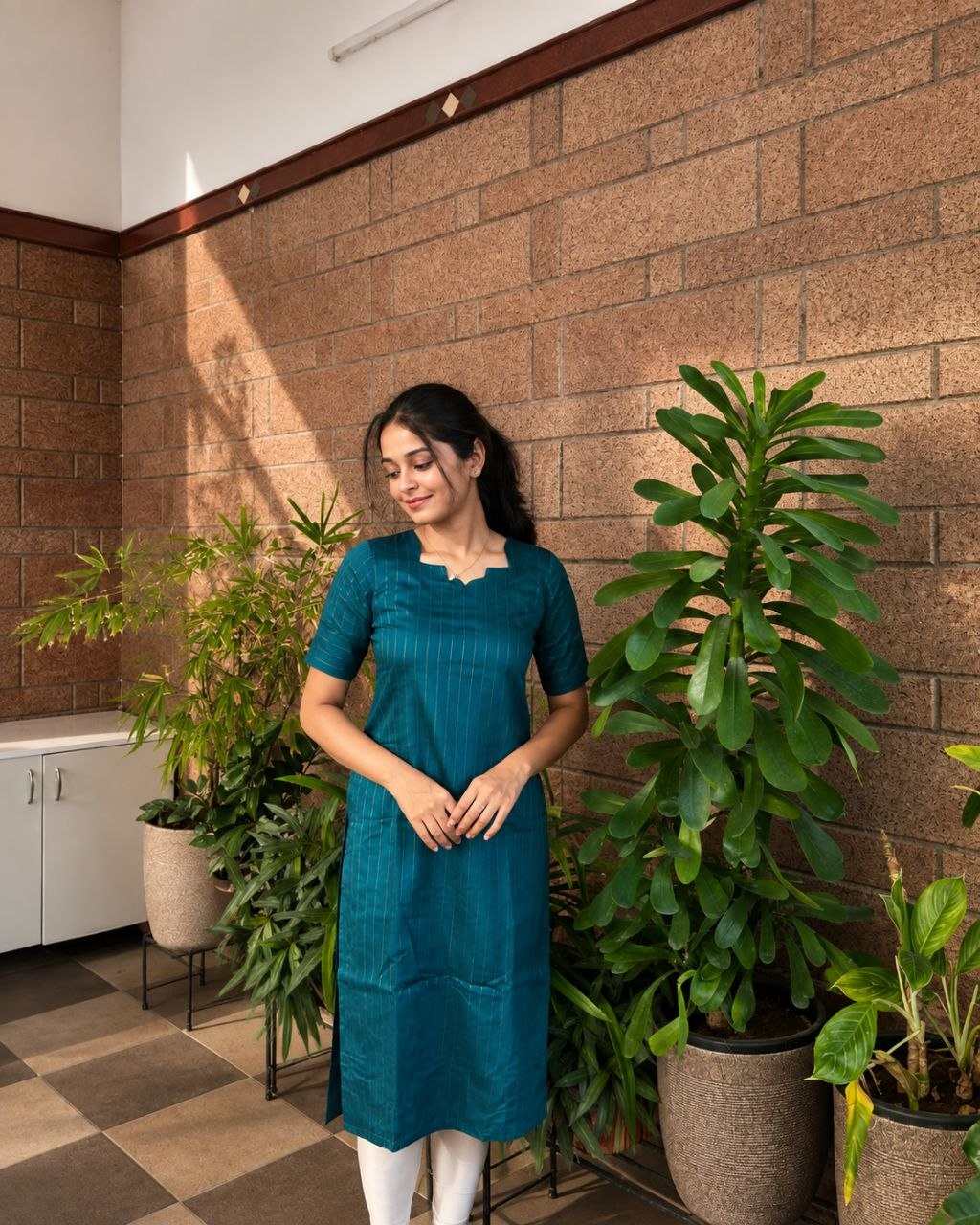 Preethi Handblock Kurti