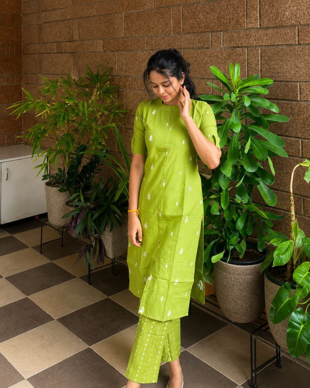 Srilakshmi Floral Kurti