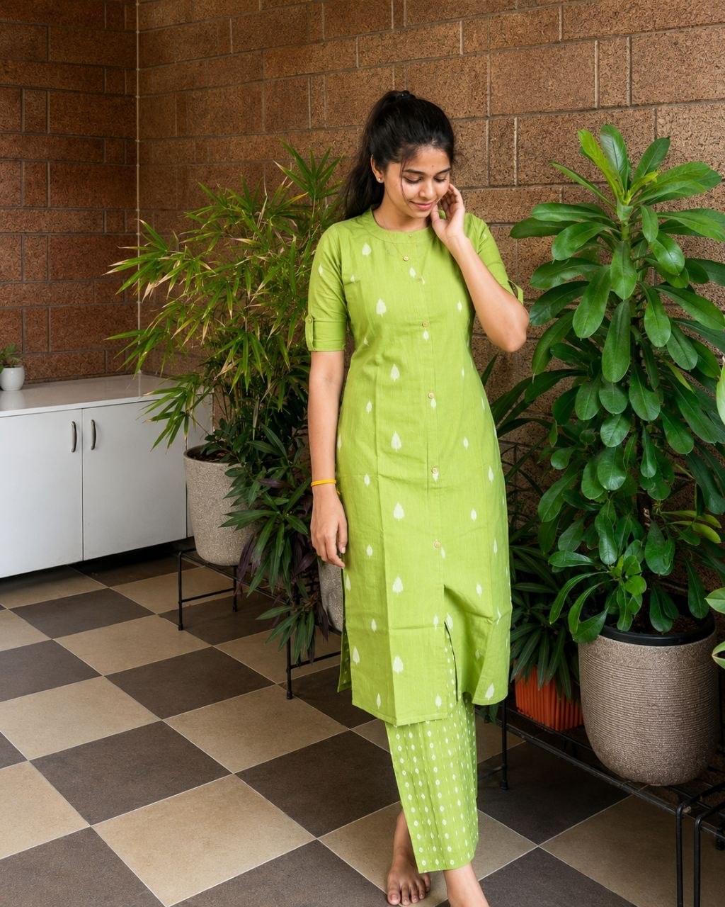 Srilakshmi Floral Kurti