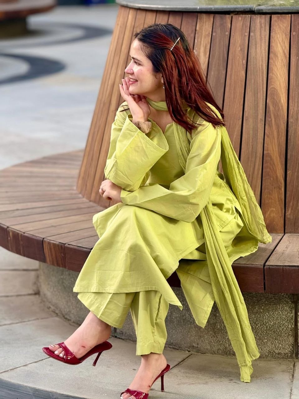 Soft fabric, beautiful design, perfect style.