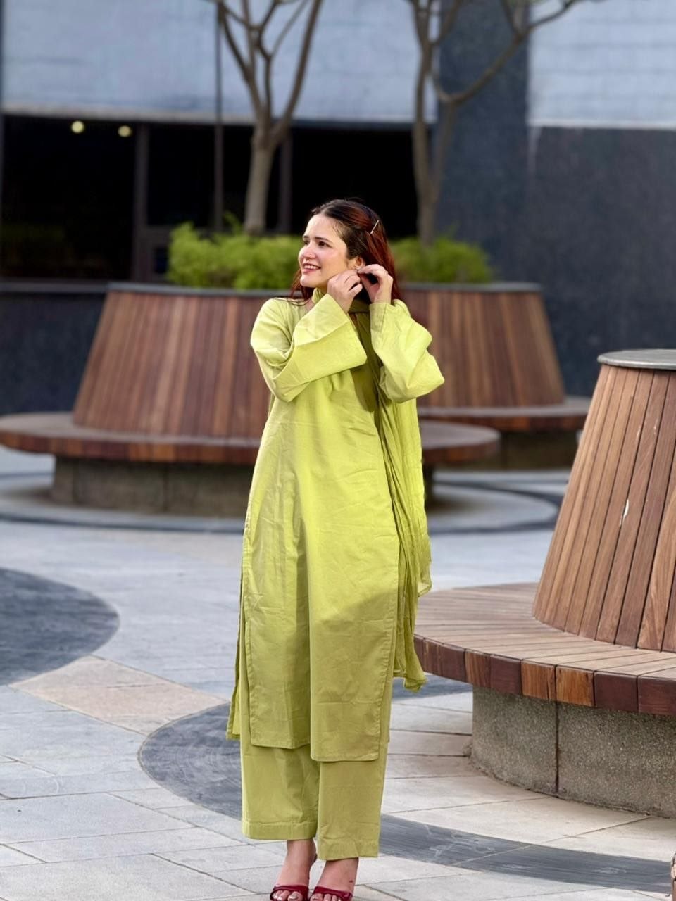 Soft fabric, beautiful design, perfect style.