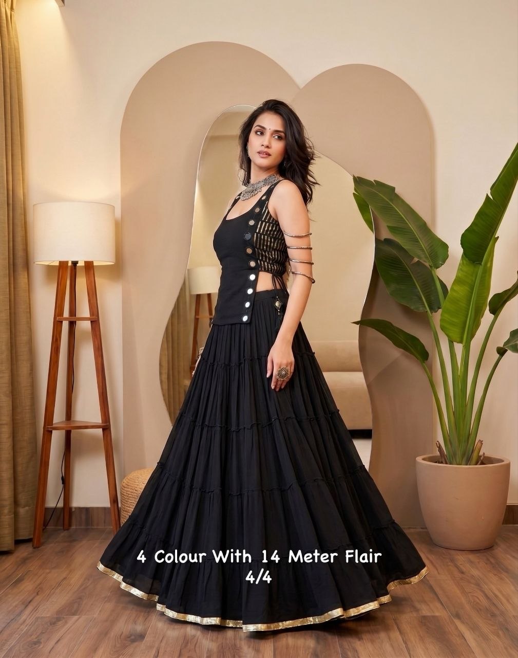 Zariya Mirrorwork Chaniya Choli